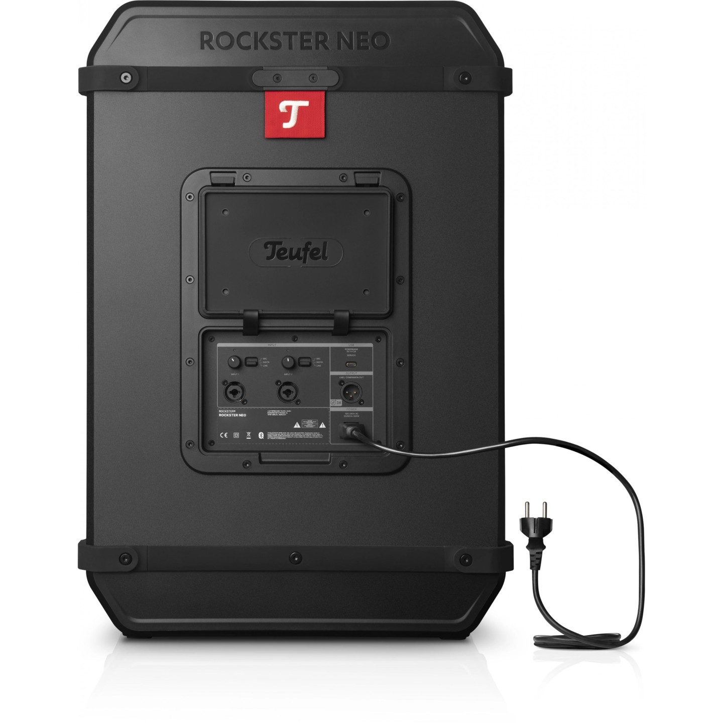 Teufel ROCKSTER NEO wireless bluetooth Speaker black red — Buy in Cyprus with Fast Delivery