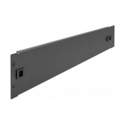 19? Netzwerkschrank Blindabdeckung werkzeugfrei 2 HE schwarz — Buy in Cyprus with Fast Delivery