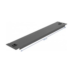 19? Netzwerkschrank Blindabdeckung werkzeugfrei 2 HE schwarz — Buy in Cyprus with Fast Delivery