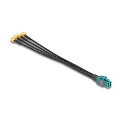 DELOCK Kabel Mini FAKRA Z Buchse quad zu 4 x SMA Stecker — Buy in Cyprus with Fast Delivery
