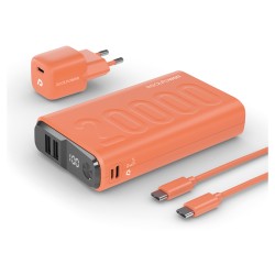 RealPower Powerbank PB-20000 Set orange 20.000mAh — Buy in Cyprus with Fast Delivery