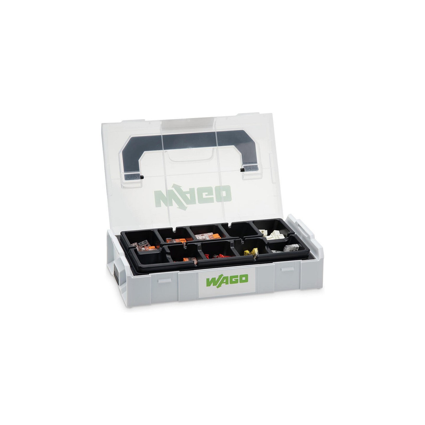 Wago Verbindungsklemmen Set L-BOXX® Mini Serie 221. 2273. 224 — Buy in Cyprus with Fast Delivery