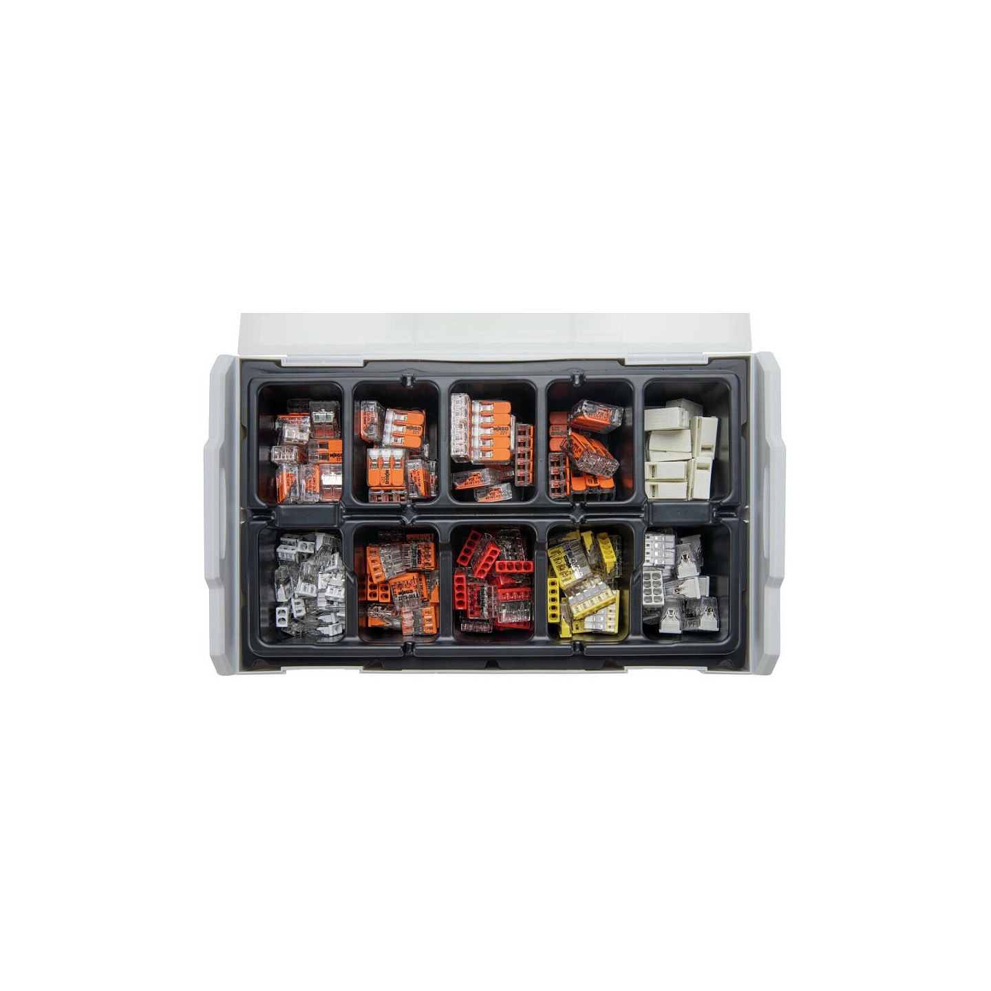 Wago Verbindungsklemmen Set L-BOXX® Mini Serie 221. 2273. 224 — Buy in Cyprus with Fast Delivery