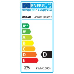 Osram Halogen Backofenlampe G9 25W 230V FS1 klar — Buy in Cyprus with Fast Delivery