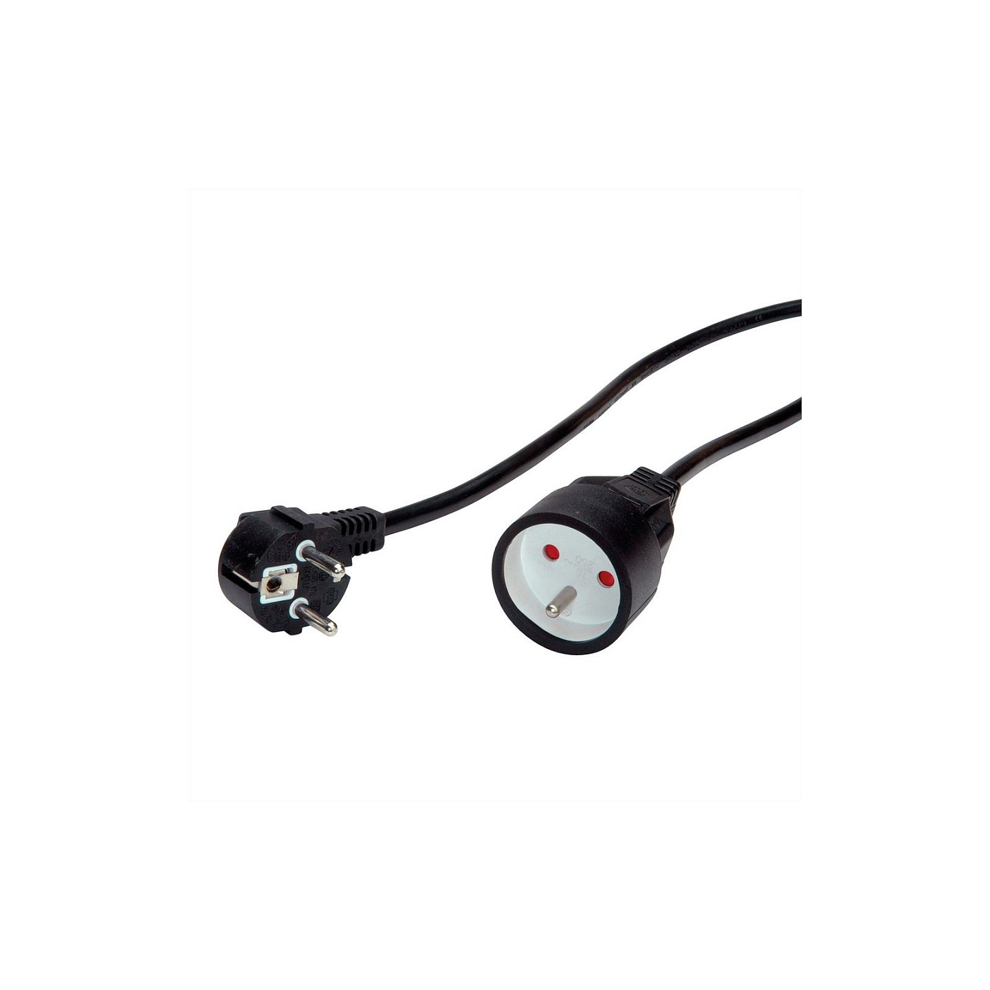 VALUE Schutzkontakt-Verlngerungskabel. 230VAC. UTE Version. schwarz. 10 m — Buy in Cyprus with Fast Delivery