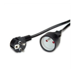 VALUE Schutzkontakt-Verlngerungskabel. 230VAC. UTE Version. schwarz. 10 m — Buy in Cyprus with Fast Delivery