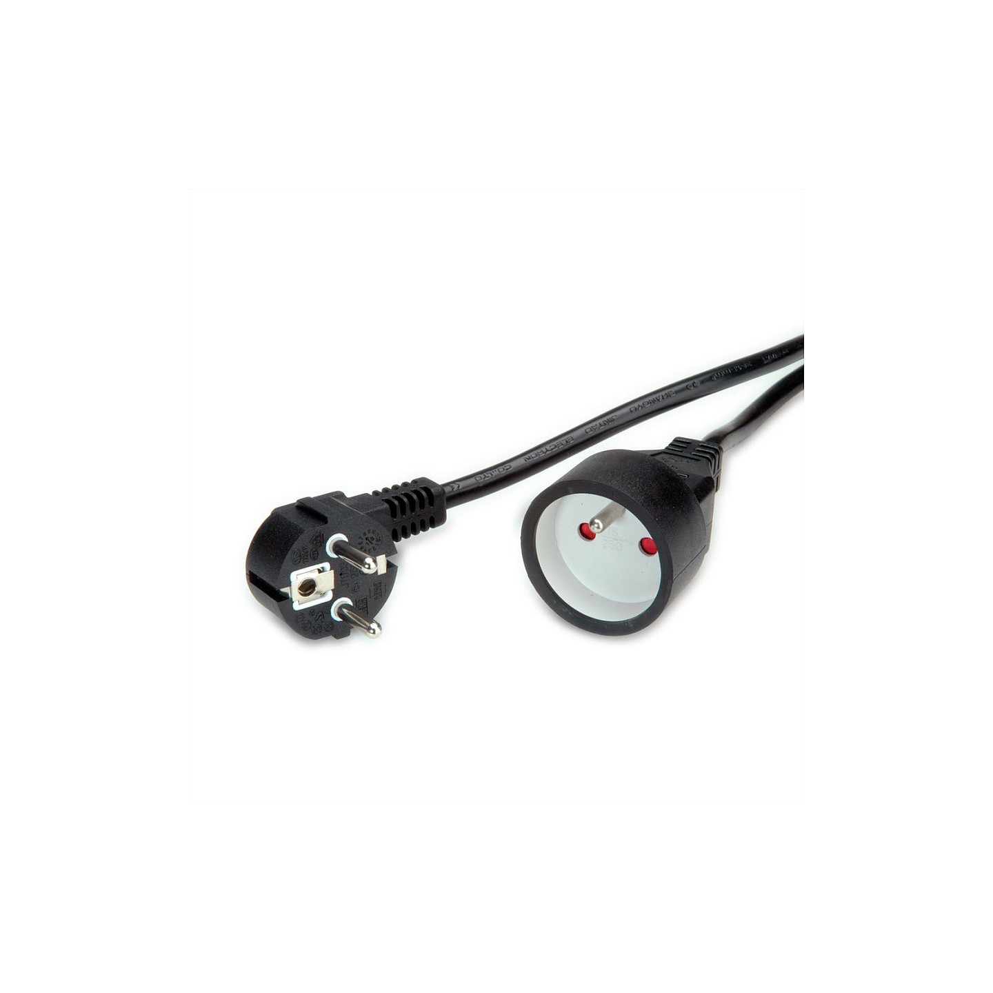 VALUE Schutzkontakt-Verlngerungskabel. 230VAC. UTE Version. schwarz. 10 m — Buy in Cyprus with Fast Delivery