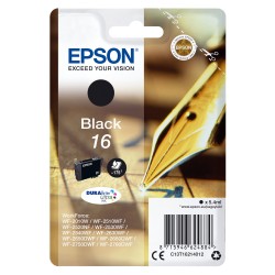 EPSON 6LB 16 ink cartridge black standard capacity 5.4ml 175 pages 1-pack RF-AM blister w s — Buy in Cyprus with Fast Delivery
