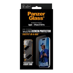 PanzerGlass Schutzglas black Frame iPhone 17 UWF Fastfit — Buy in Cyprus with Fast Delivery