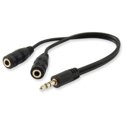 Equip Audiokabel Splitter 3.5mm 1x St 2x Bu — Buy in Cyprus with Fast Delivery
