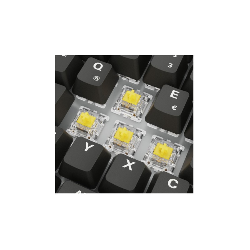 Buy Sharkoon Skiller SGK50 S3 - 75% PBT Mechanical Keyboard, Gateron G Pro Yello... in Cyprus, Nicosia, Limassol, Larnaka, Pafos