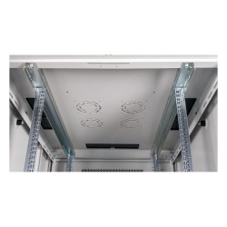 ROLINE 19-Zoll Serverschrank Basic 42 HE. 800x1000 BxT perforiert grau — Buy in Cyprus with Fast Delivery