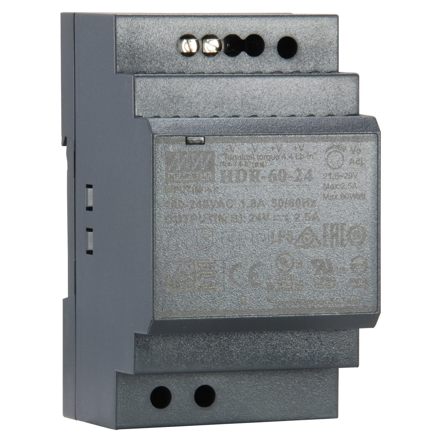 ind. Netzteil POW-2421 24VDC 60W DIN-Schiene — Buy in Cyprus with Fast Delivery