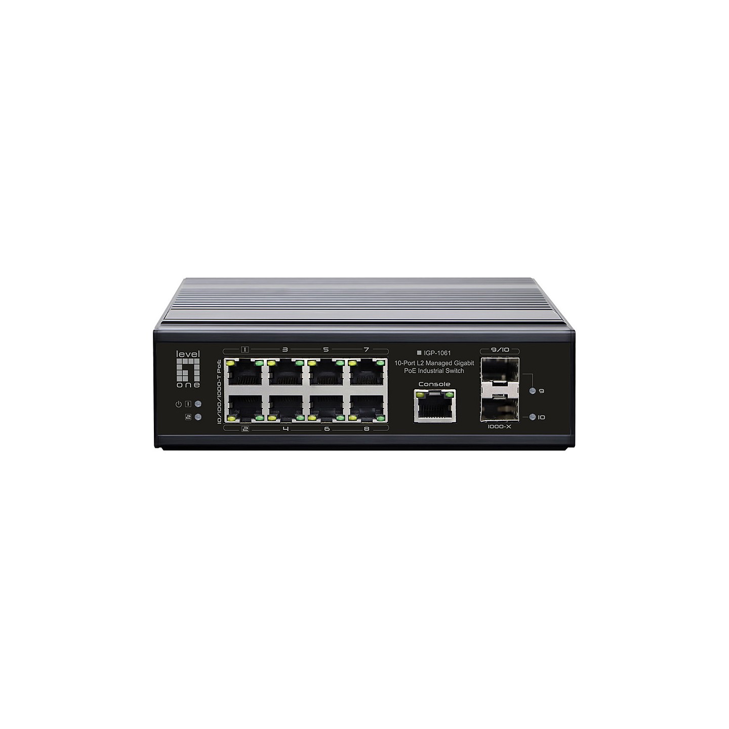 Switch 8x GE IGP-1061 2xGSFP 240W 8xPoE+ — Buy in Cyprus with Fast Delivery