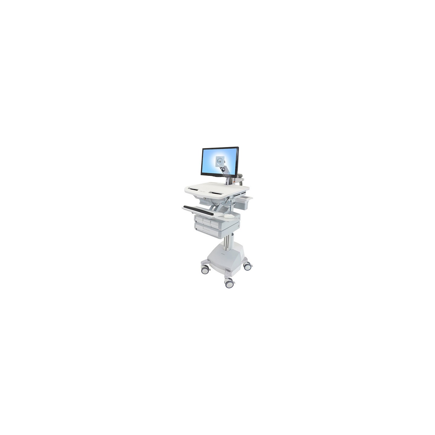 ERGOTRON StyleView Wagen mit LCD-Arm SLA-Antrieb 4 Schublade EU — Buy in Cyprus with Fast Delivery
