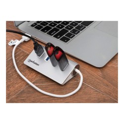 MANHATTAN Hub 4-Port 4xUSB3.0 Alu Strom: USB — Buy in Cyprus with Fast Delivery