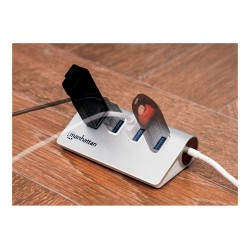 MANHATTAN Hub 4-Port 4xUSB3.0 Alu Strom: USB — Buy in Cyprus with Fast Delivery