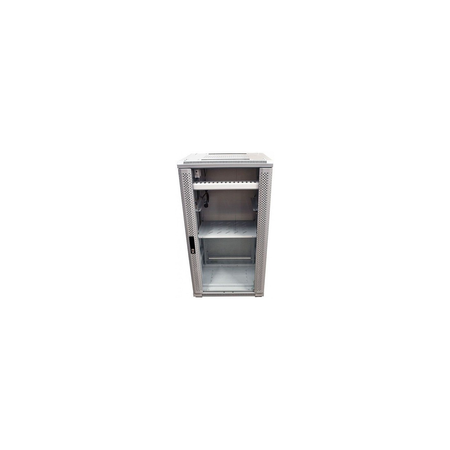 ALLNET Netzwerkschrank 19' 12HE B600 T 800mm Glastür Lichtgrau SNB-Serie — Buy in Cyprus with Fast Delivery