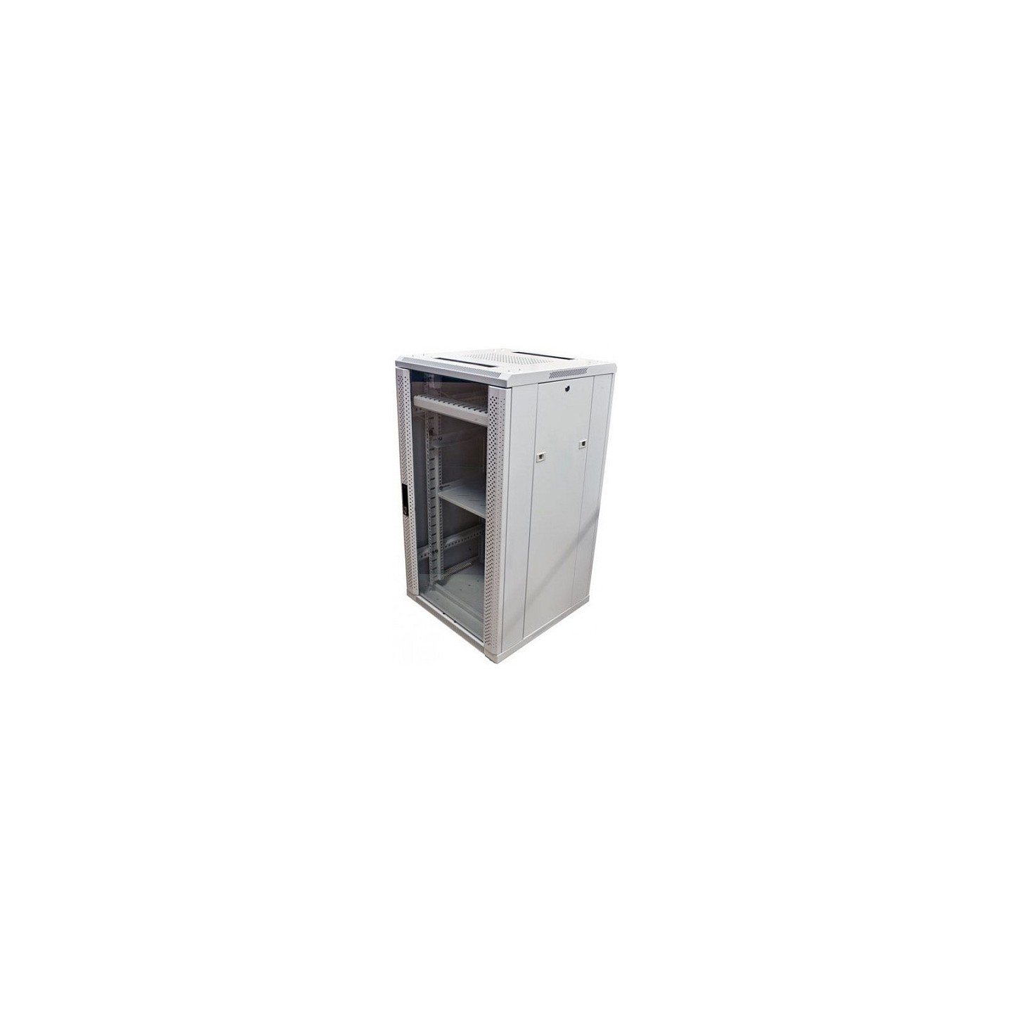 ALLNET Netzwerkschrank 19' 12HE B600 T 800mm Glastür Lichtgrau SNB-Serie — Buy in Cyprus with Fast Delivery