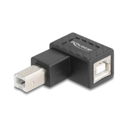 DELOCK Adapter USB 2.0 B Stecker zu B Buchse 90° links gew. — Buy in Cyprus with Fast Delivery