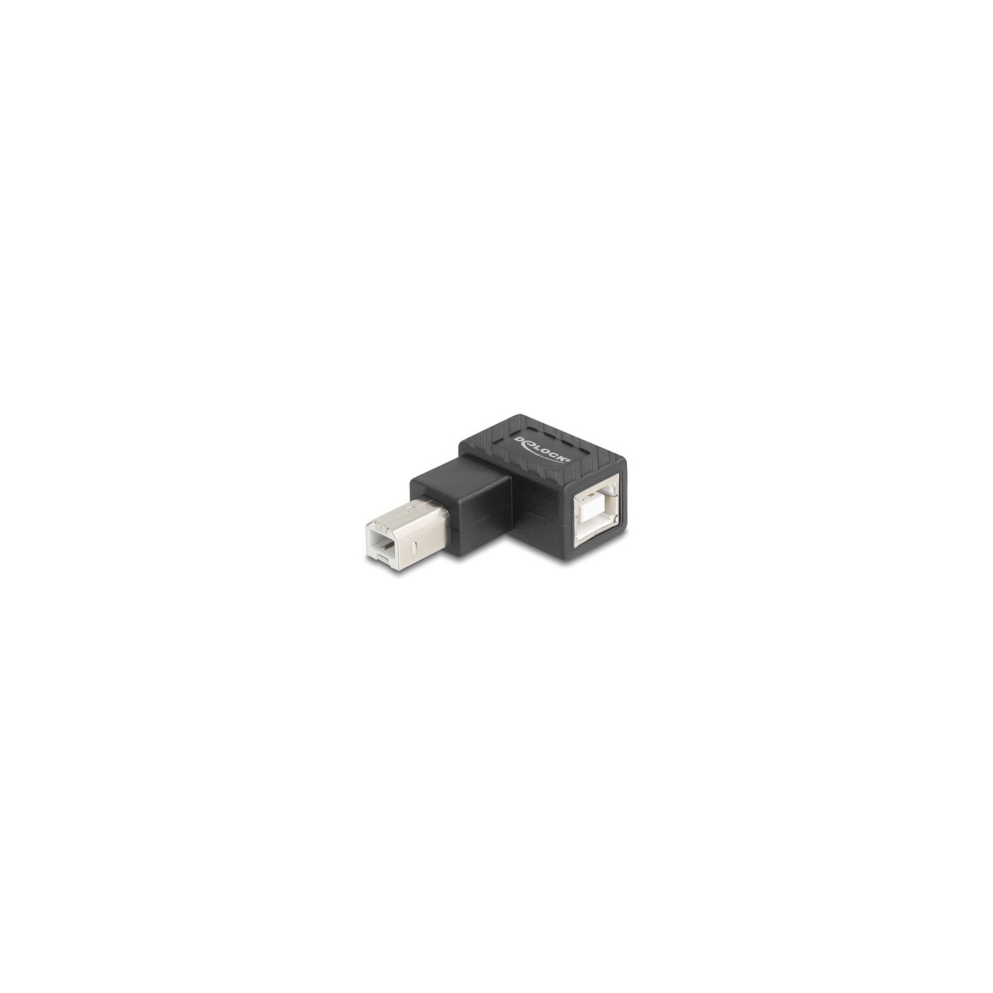 DELOCK Adapter USB 2.0 B Stecker zu B Buchse 90° links gew. — Buy in Cyprus with Fast Delivery