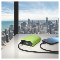 Powerbank RealPower PB-10000C PD+.3xType-C.hellgrün — Buy in Cyprus with Fast Delivery