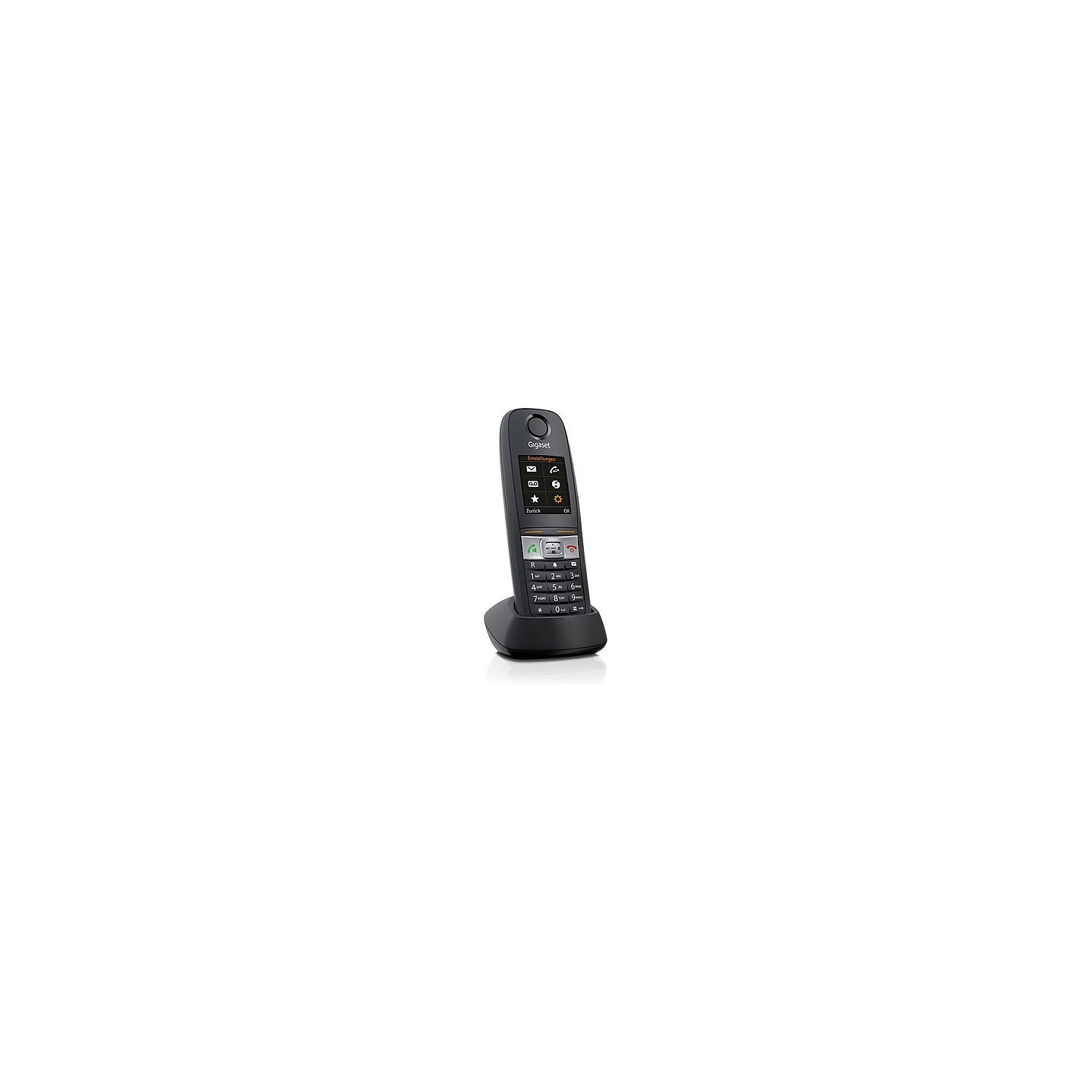 Gigaset E630HX int. Mobilteil IP65 mit Ladeschale - schwarz — Buy in Cyprus with Fast Delivery