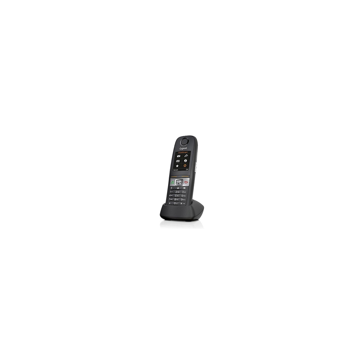 Gigaset E630HX int. Mobilteil IP65 mit Ladeschale - schwarz — Buy in Cyprus with Fast Delivery