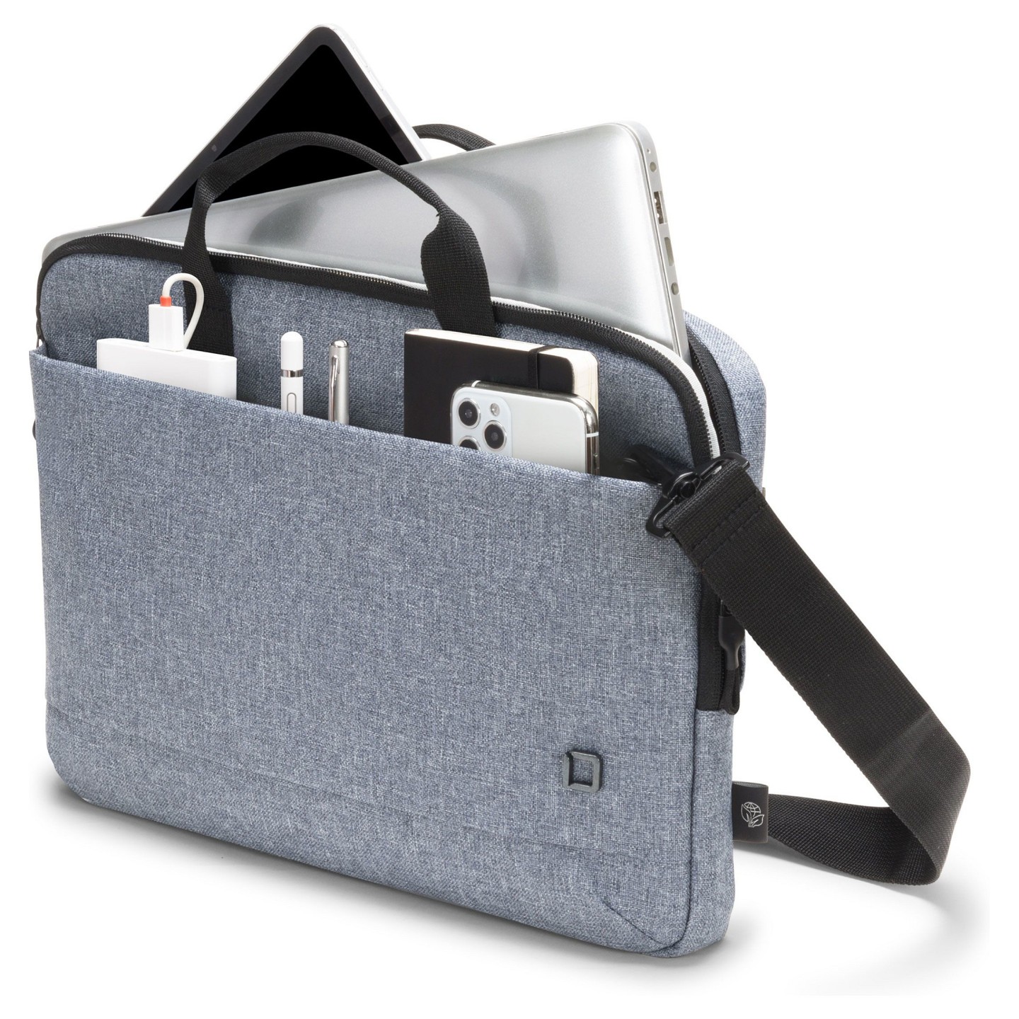 Dicota Laptop Tasche Eco MOTION bis 39.6 cm 15.6' Blue Denim inkl. Schultergurt — Buy in Cyprus with Fast Delivery