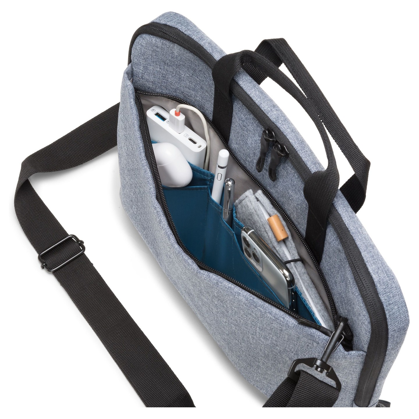 Dicota Laptop Tasche Eco MOTION bis 39.6 cm 15.6' Blue Denim inkl. Schultergurt — Buy in Cyprus with Fast Delivery