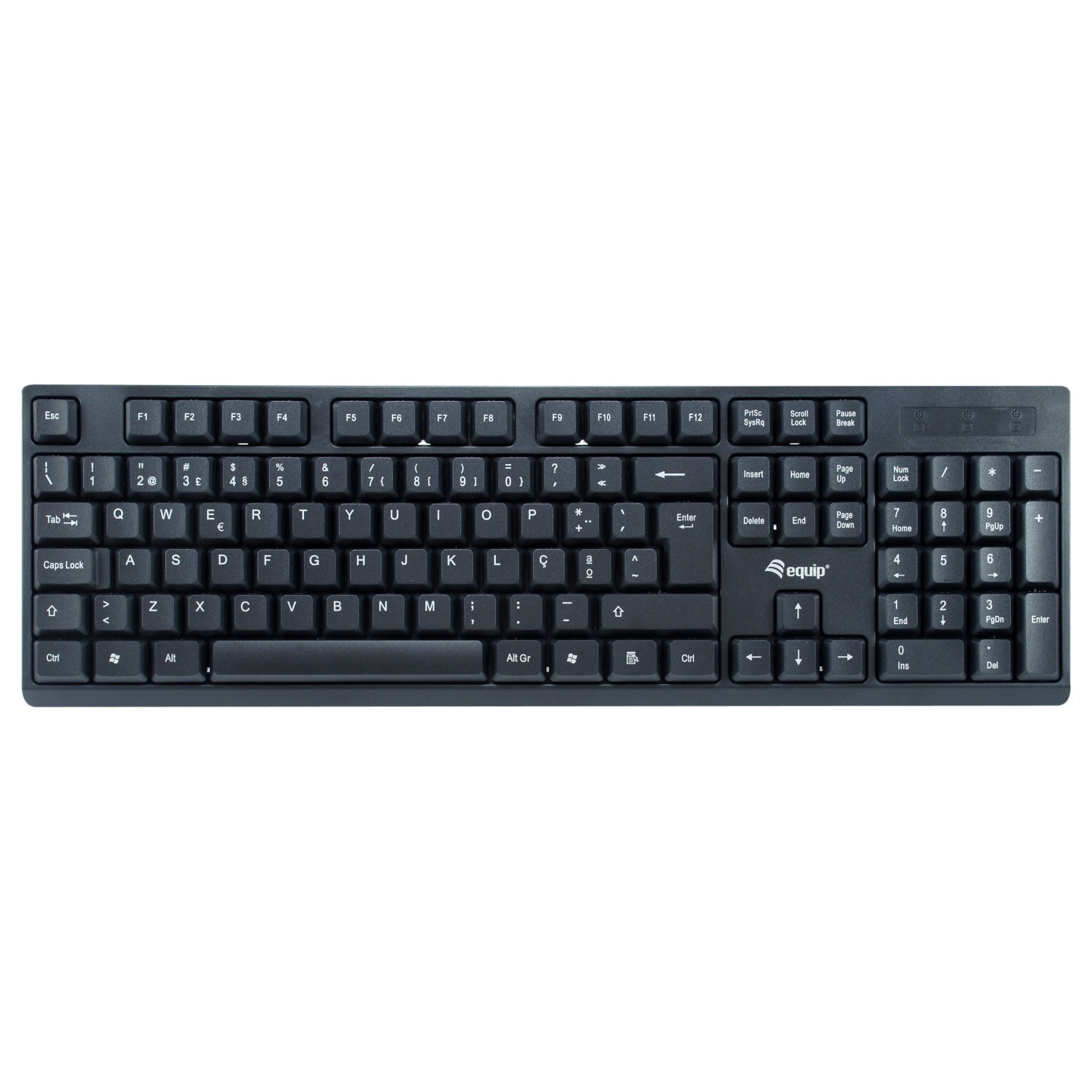 Equip Wireless Tastatur + Maus. Layout portugiesisch schwarz — Buy in Cyprus with Fast Delivery