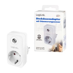 Logilink Steckdosenadapter mit Dämmerungssensor. 1xCEE 7 3 — Buy in Cyprus with Fast Delivery
