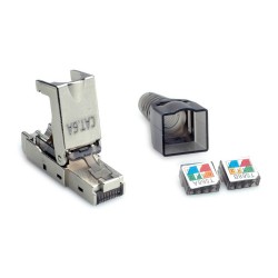 VALUE feldkonfektionierbarer RJ-45 Stecker Cat.6A (Class EA). STP — Buy in Cyprus with Fast Delivery