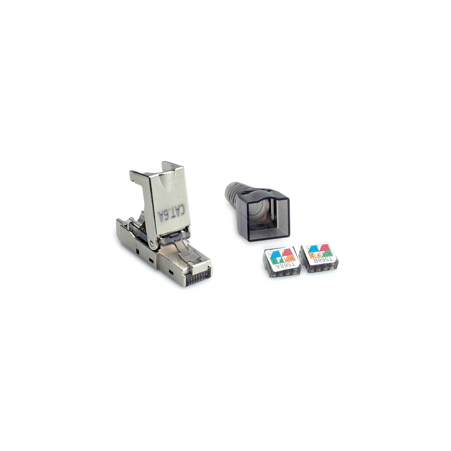 VALUE feldkonfektionierbarer RJ-45 Stecker Cat.6A (Class EA). STP — Buy in Cyprus with Fast Delivery