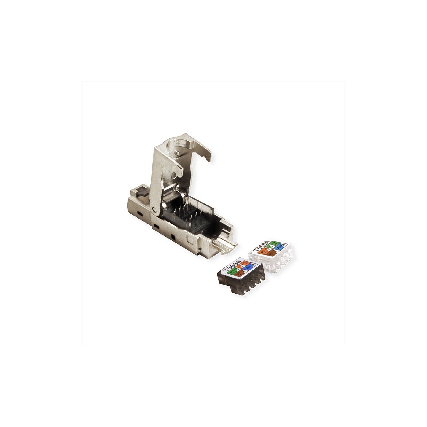 VALUE feldkonfektionierbarer RJ-45 Stecker Cat.6A (Class EA). STP — Buy in Cyprus with Fast Delivery