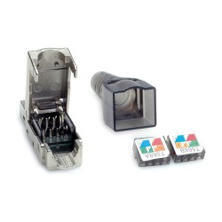 VALUE feldkonfektionierbarer RJ-45 Stecker Cat.6A (Class EA). STP — Buy in Cyprus with Fast Delivery