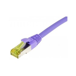 Synergy21 Patchkabel RJ45. CAT6A 500Mhz. 1.5m. lila. S-STP(S FTP). TPE LSZH(Ultraflex). AWG26. mit CAT7 Rohkabel.