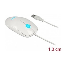 Optische 3-Tasten LED Maus USB Typ-A weiß — Buy in Cyprus with Fast Delivery