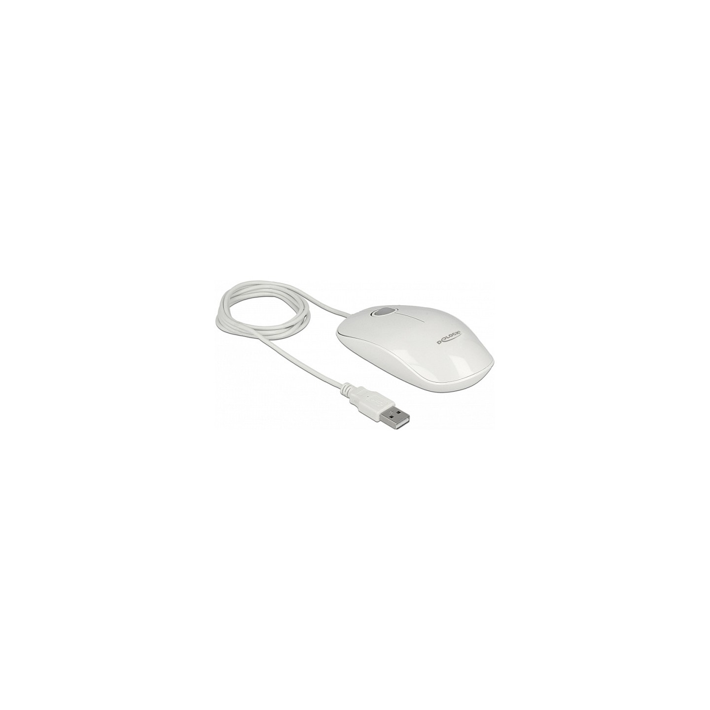 Optische 3-Tasten LED Maus USB Typ-A weiß — Buy in Cyprus with Fast Delivery