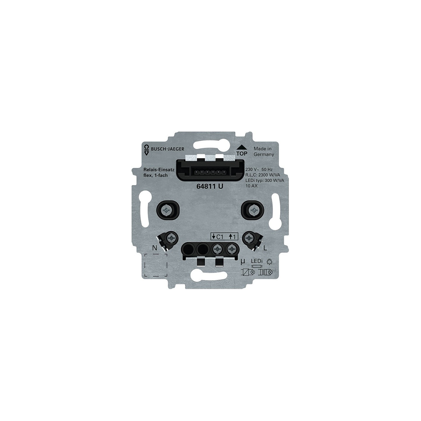 BUSCH JAEGER Relais-Einsatz flex 1-fach 230 V — Buy in Cyprus with Fast Delivery