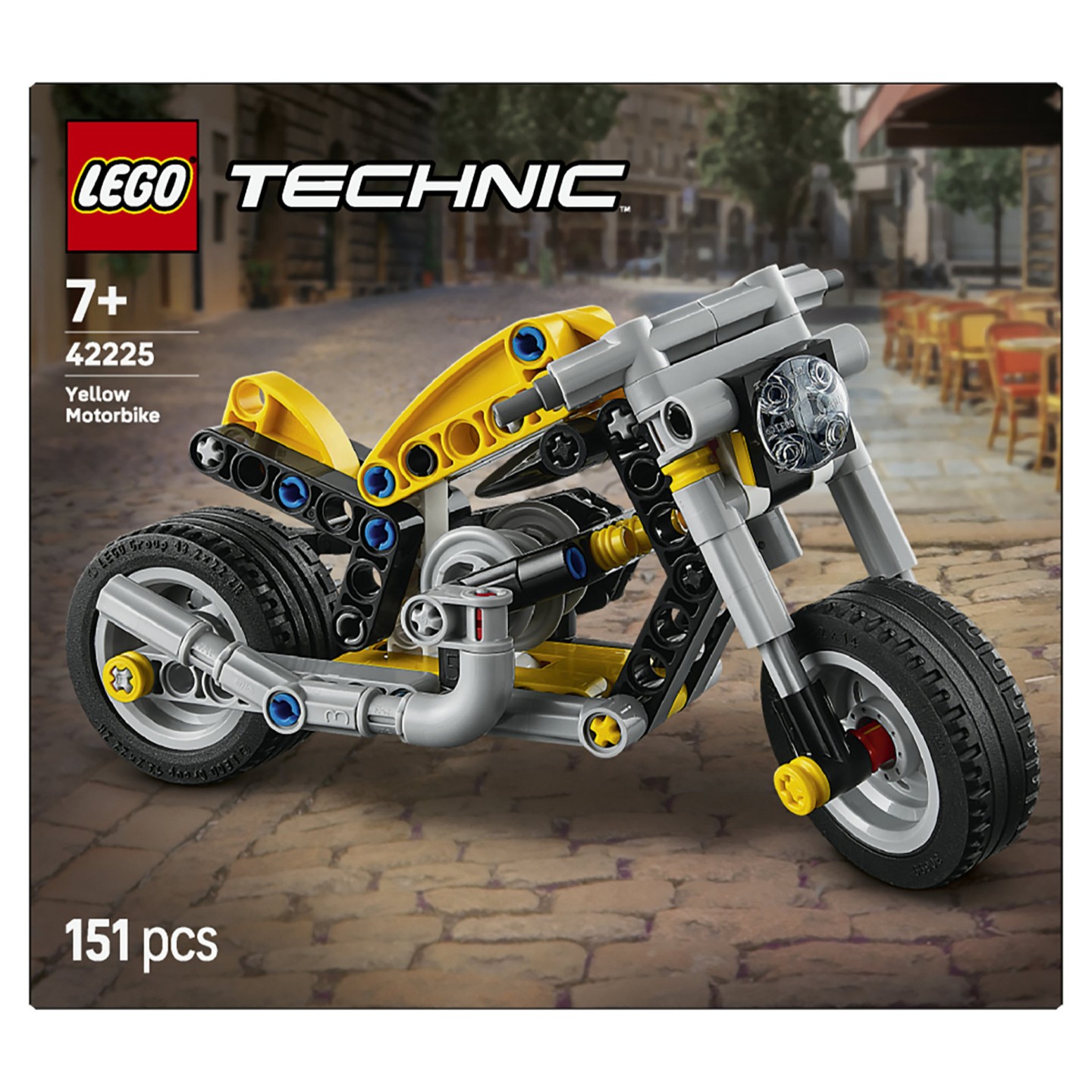 LEGO 42225 Technic Gelbes Motorrad — Buy in Cyprus with Fast Delivery