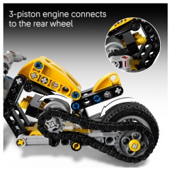 LEGO 42225 Technic Gelbes Motorrad — Buy in Cyprus with Fast Delivery