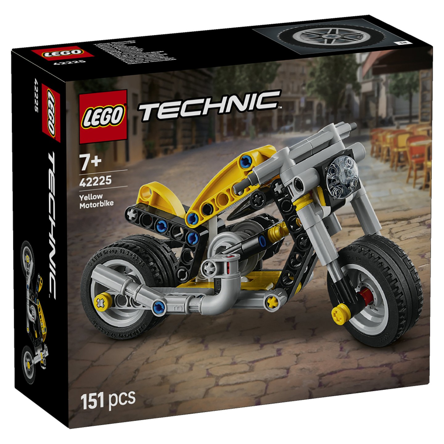 LEGO 42225 Technic Gelbes Motorrad — Buy in Cyprus with Fast Delivery