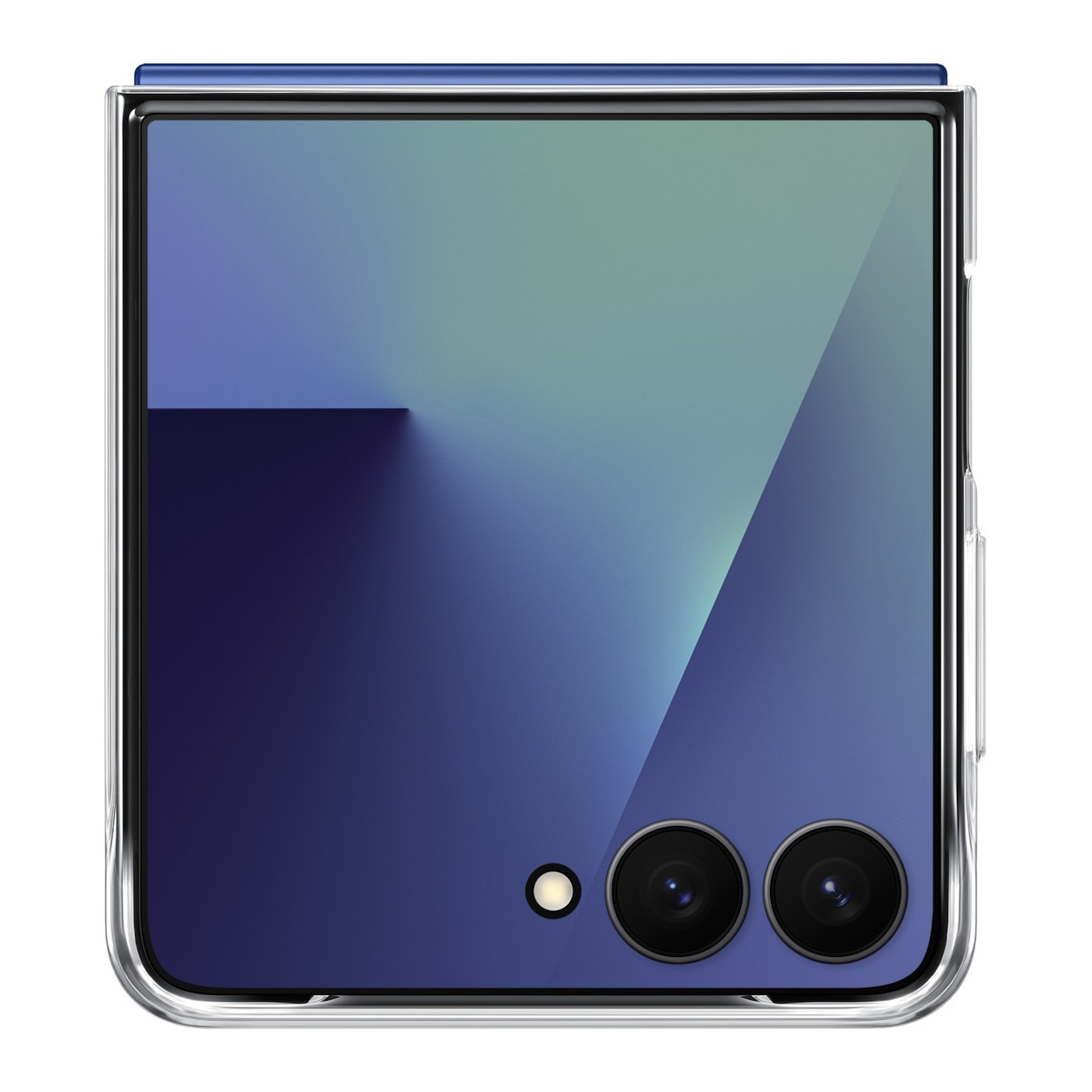 Samsung Clear Case - Galaxy Z Flip7 - Transparent Silicone Clear Cover — Buy in Cyprus with Fast Delivery