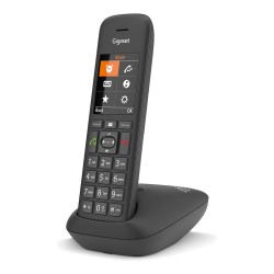 GIGASET C575HX schwarz 5.8 cm 2.2 Zoll TFT Farbdisplay Freisprechen Telefonbuch HD Voice fr DECT Basisstationen und R...