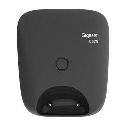 GIGASET C575HX schwarz 5.8 cm 2.2 Zoll TFT Farbdisplay Freisprechen Telefonbuch HD Voice fr DECT Basisstationen und R...