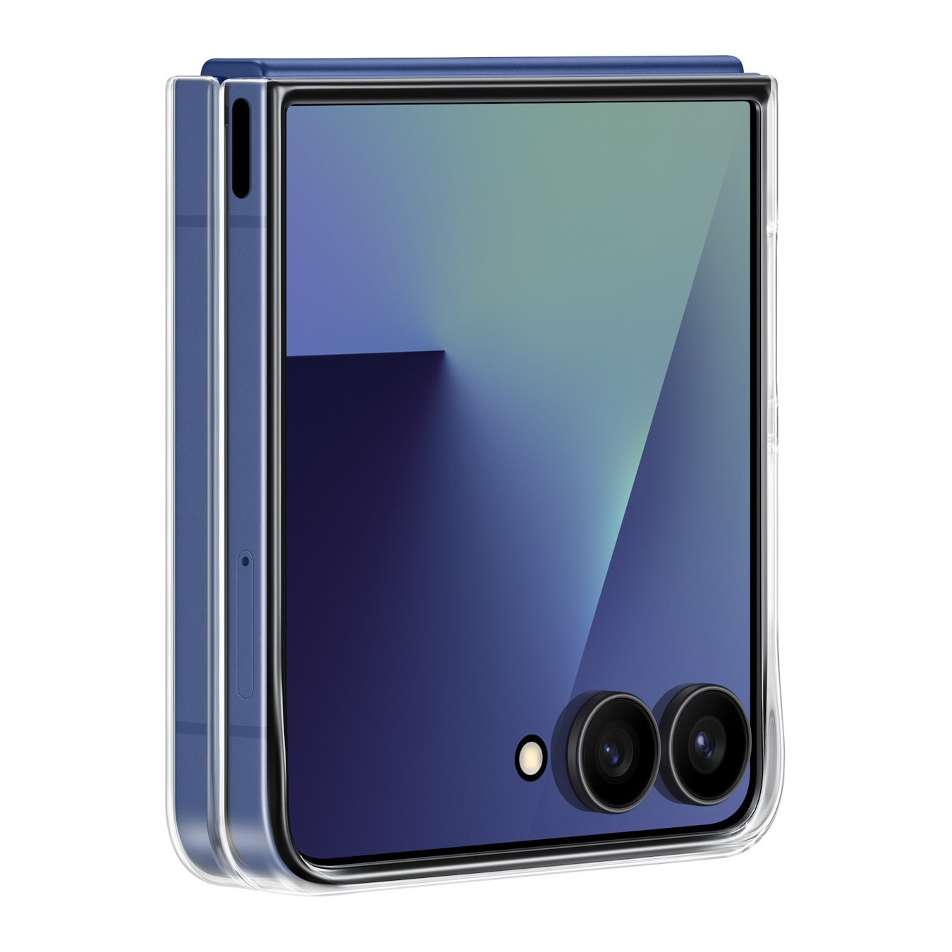 Samsung Clear Case - Galaxy Z Flip7 - Transparent Silicone Clear Cover — Buy in Cyprus with Fast Delivery