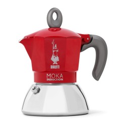 Bialetti MOKA 2TZ Induction red — Buy in Cyprus with Fast Delivery