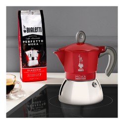 Bialetti MOKA 2TZ Induction red — Buy in Cyprus with Fast Delivery
