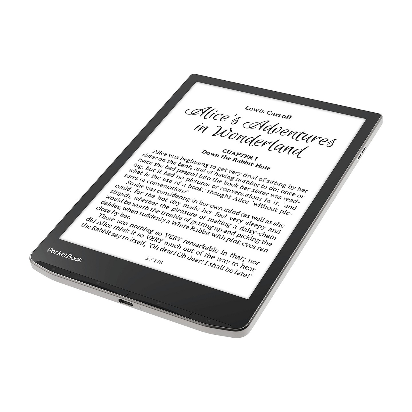 PocketBook InkPad 4 Stardust Silver DACH-Version — Buy in Cyprus with Fast Delivery